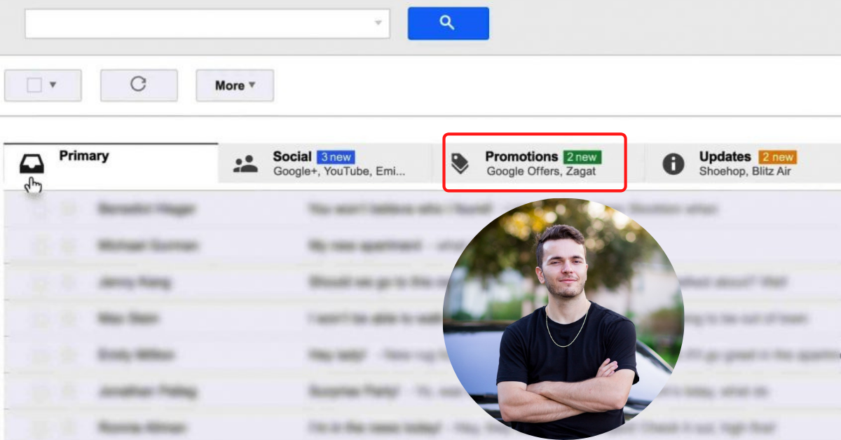 Google promotions tab and Troy Ericson